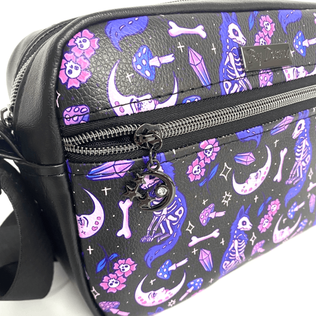 Galactic Fox Crossbody Bag 