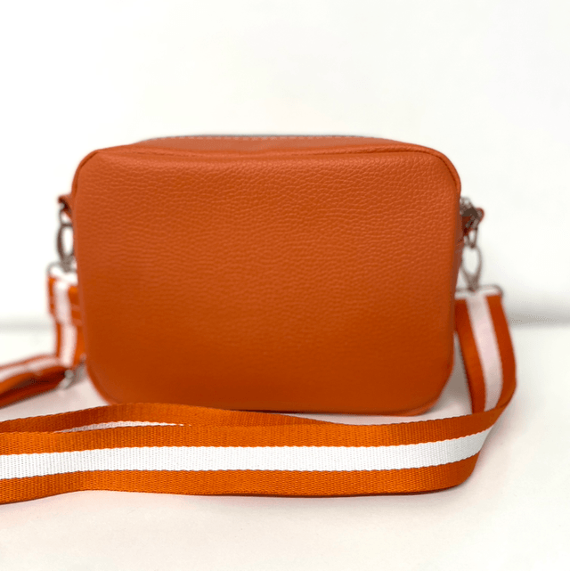 Orange crossbody bag 