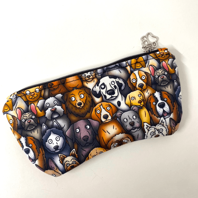 Dog print Glasses Case 