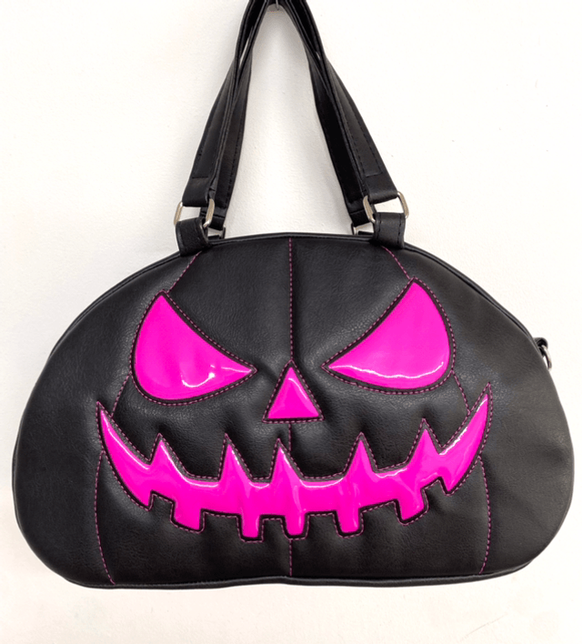 Pink Face Bowler Bag 