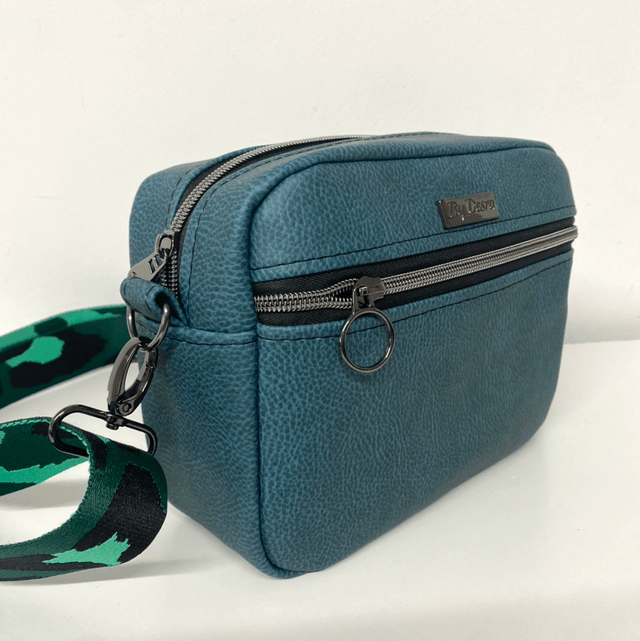 Dark green crossbody bag 