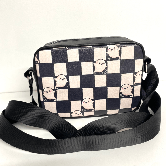 Checkered Ghost Crossbody Bag 