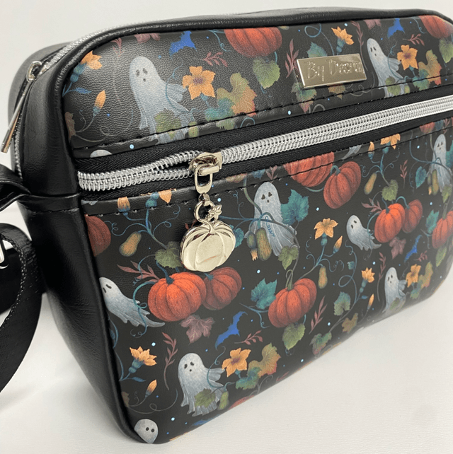 Ghosts and Pumpkins Crossbody Bag 