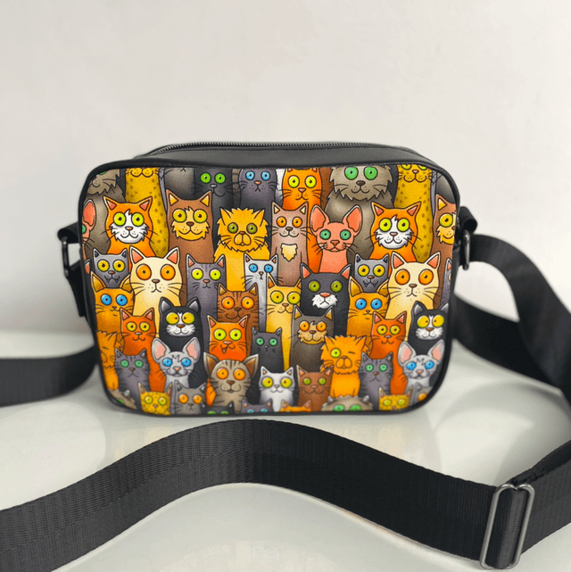 Cute Cats crossbody bag 