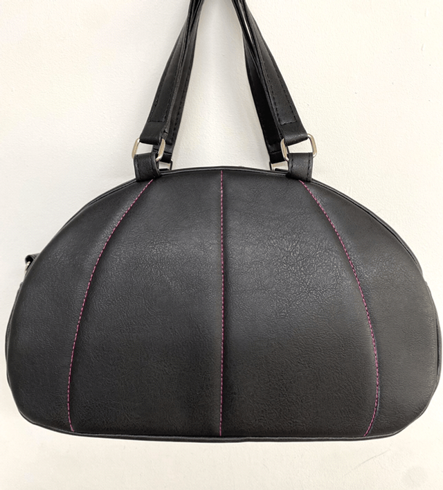 Pink Face Bowler Bag 