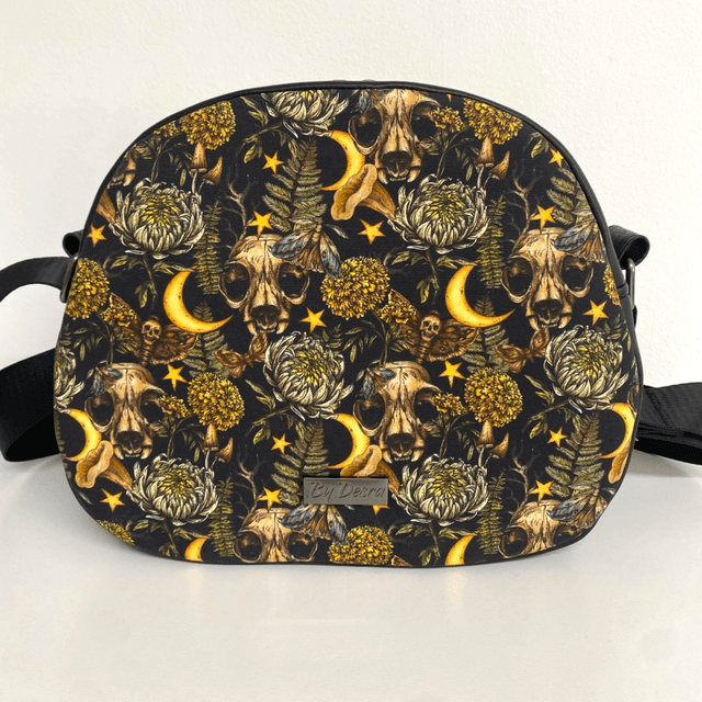 Autumn Cat Skull crossbody bag 