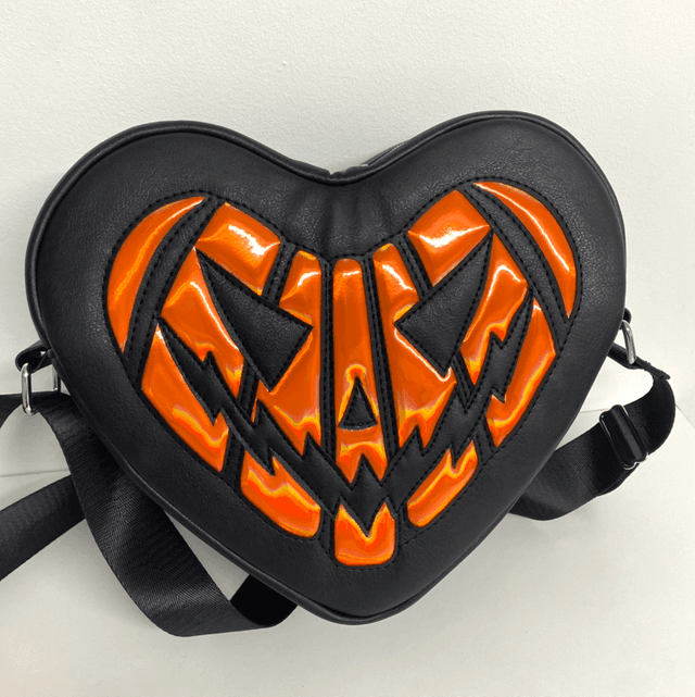 Pumpkin Heart Crossbody Bag 