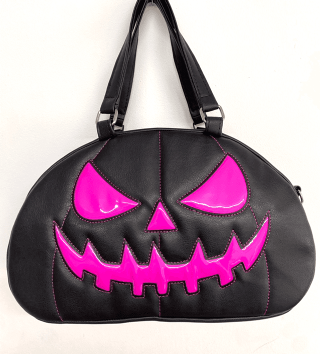 Pink Face Bowler Bag 