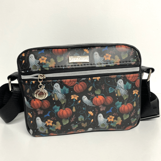 Ghosts and Pumpkins Crossbody Bag 