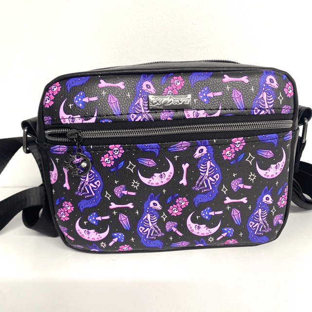 Galactic Fox Crossbody Bag 