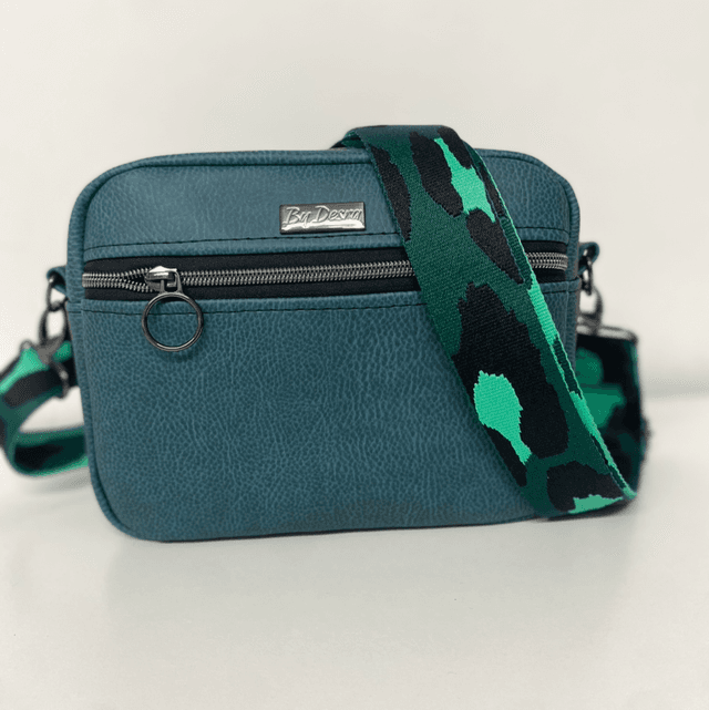 Dark green crossbody bag 